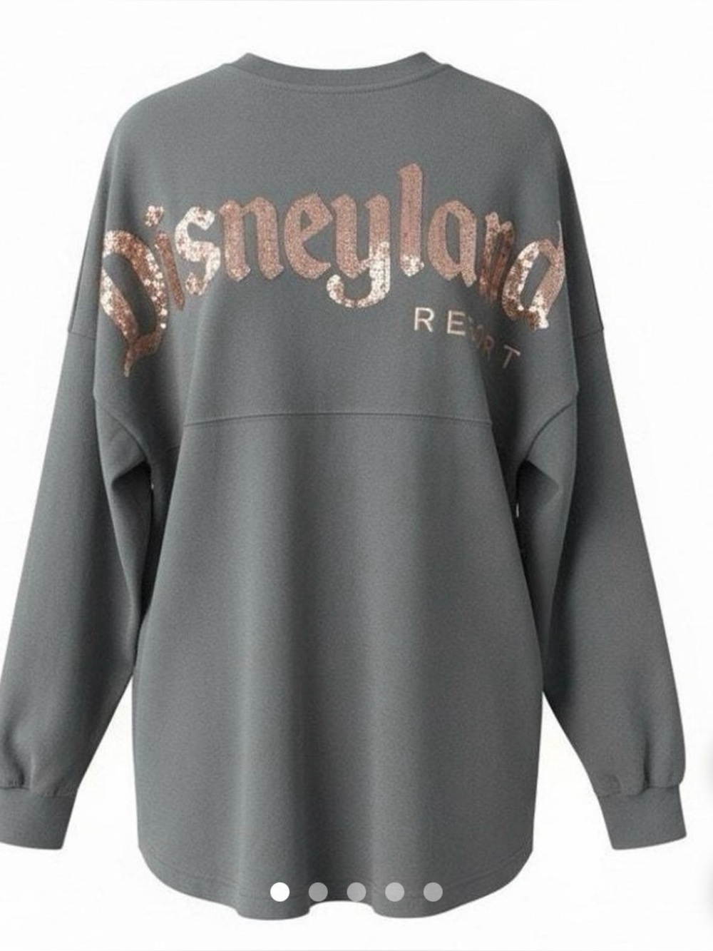Disneyland Briar Rose Gold Sequin Spirit Jersey